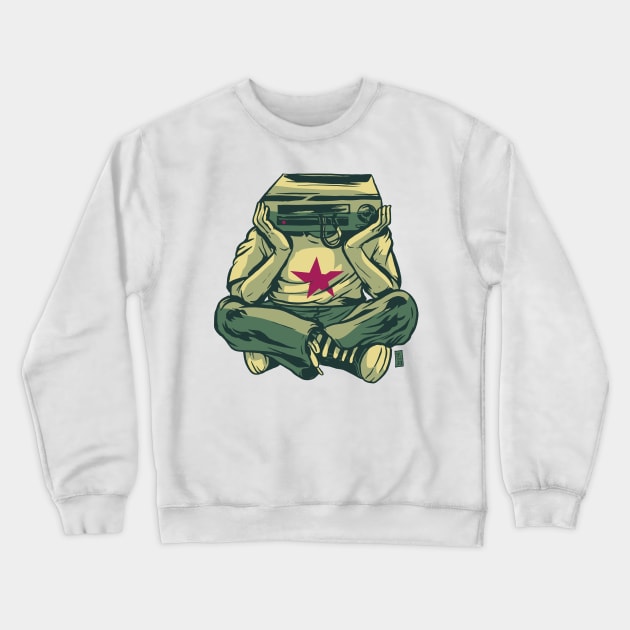 Abandoned VCR Crewneck Sweatshirt by Thomcat23